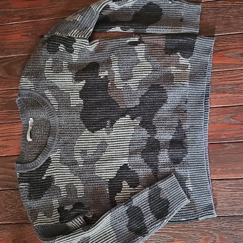Rent The Runway Camouflage Sweater